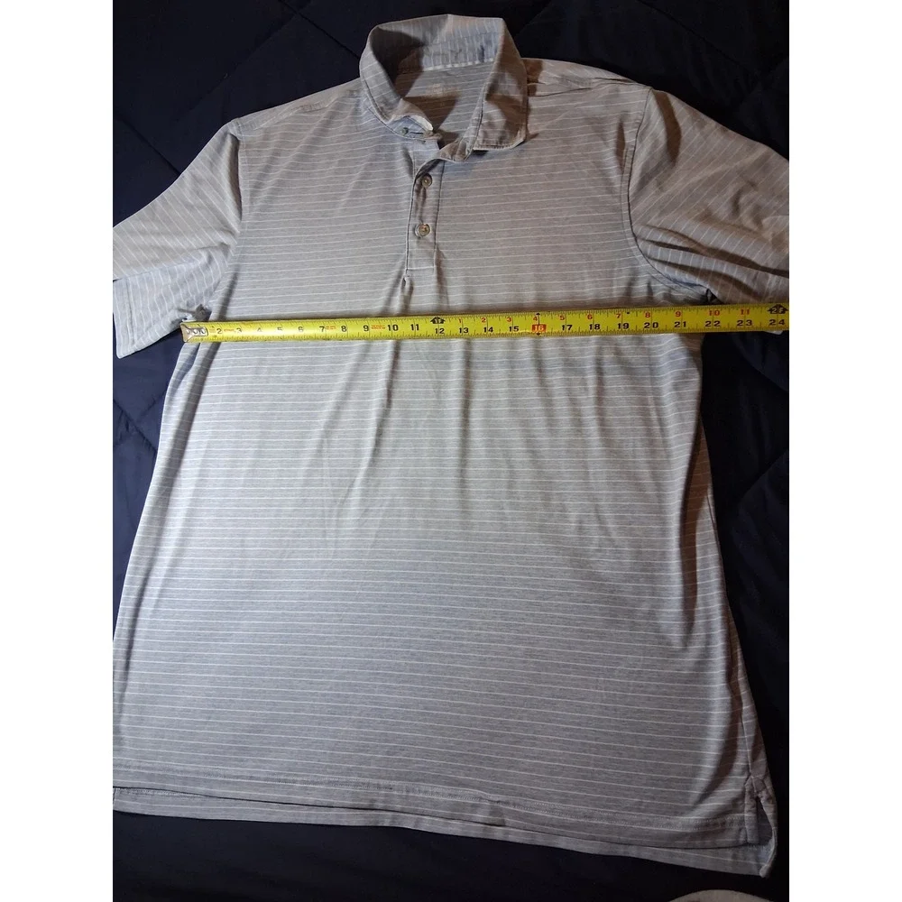 Vineyard Vines Mens XL Polo Bundle Edgartown Palmero Grey Blue Striped Shirts